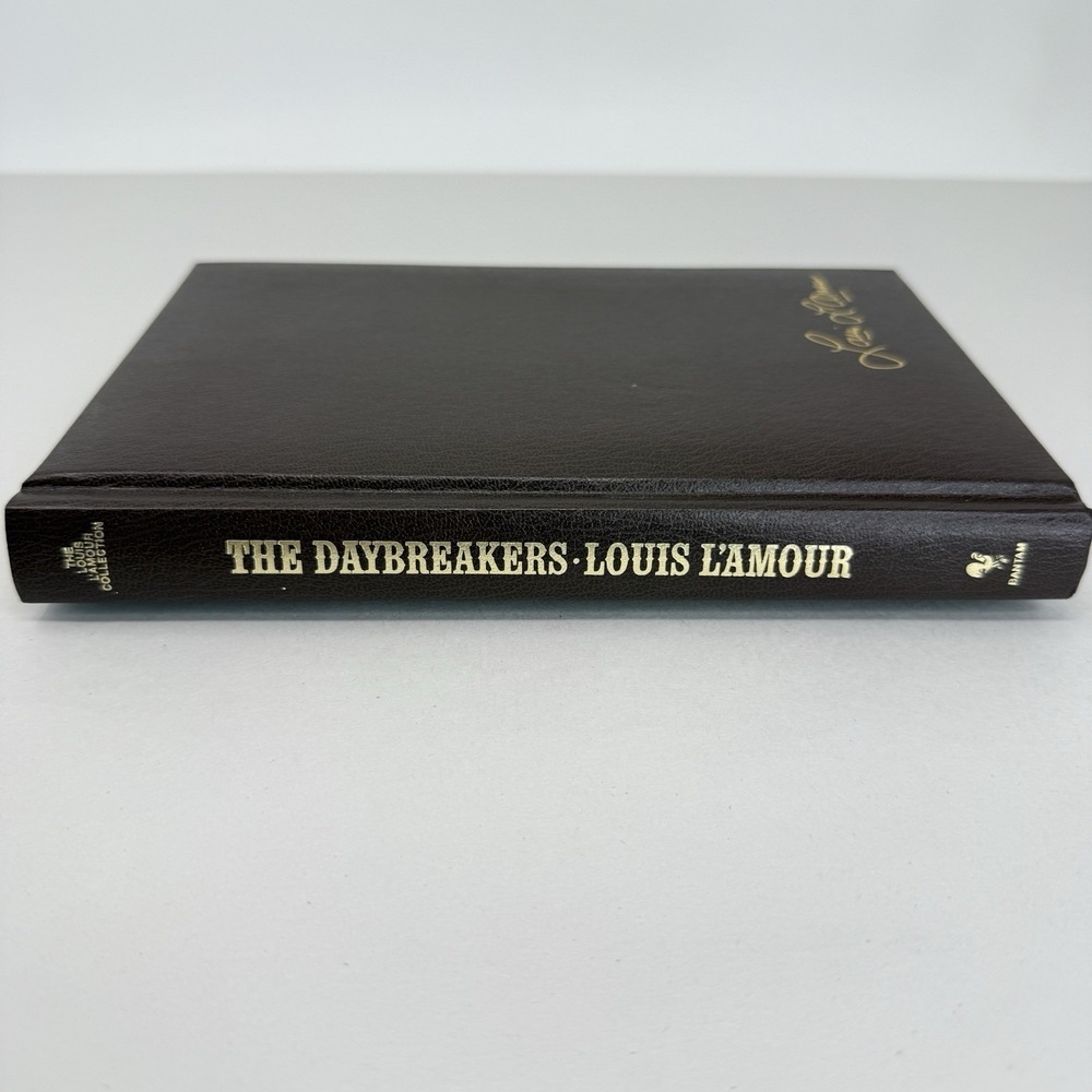 The Daybreakers Louis L'Amour Collection Bantam Leatherette Vintage 1981 Book
